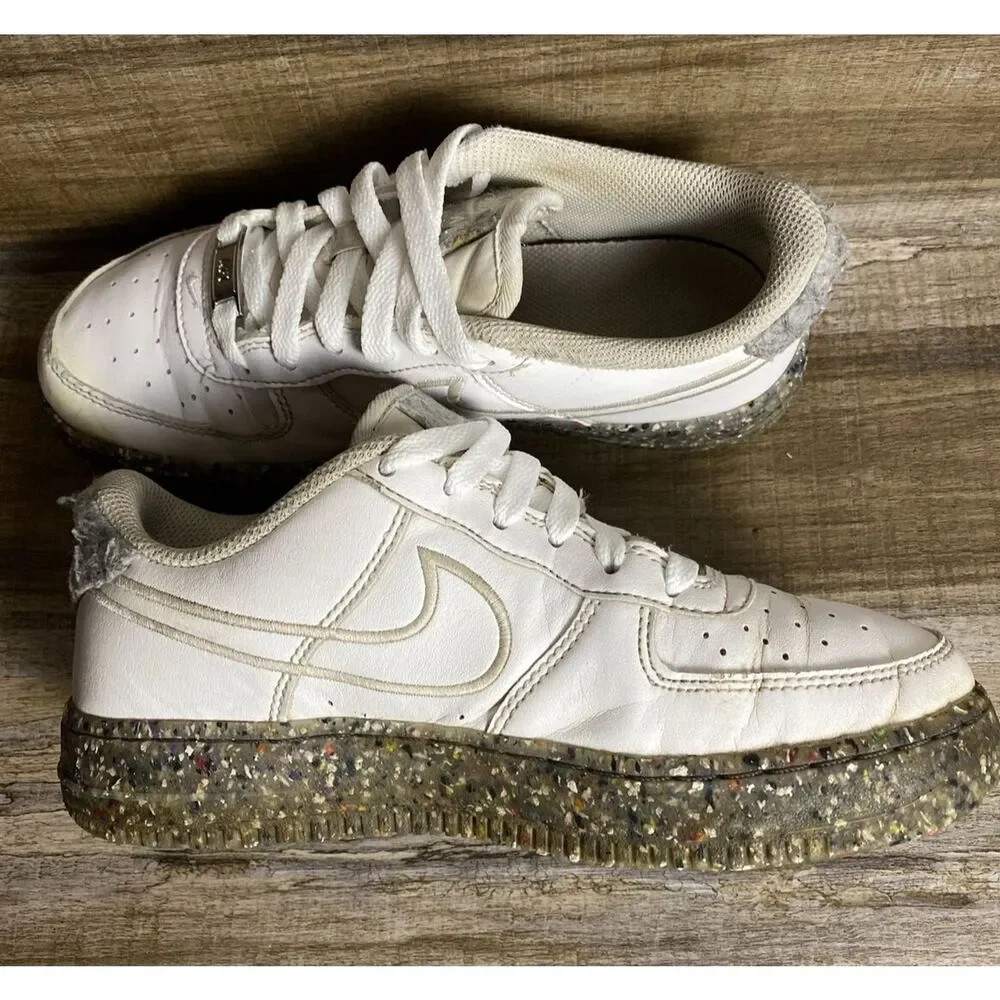 NIKE AIR FORCE 1 KSA (GS) RECYCLED WOOL DB2813-100 4Y